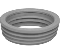 Сантехническая манжета для канализации MPF 124х110, серая, уплотнительная, переходная, 2 шт ИС.131757.2