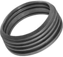 Сантехническая манжета для канализации MPF 124х110, черная, уплотнительная, переходная, 2 шт ИС.131599.2