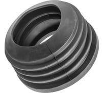 Сантехническая манжета для канализации MPF 73х50, черная, уплотнительная, переходная, 2 шт ИС.131647.2