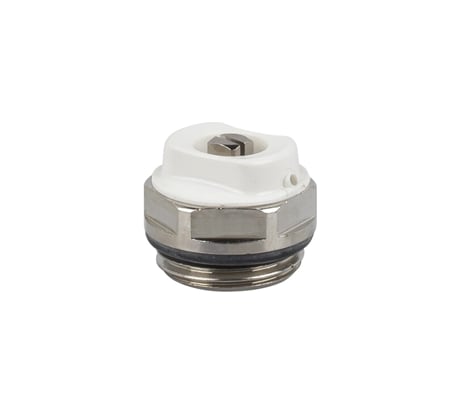 Ручной воздухоотводчик SR Rubinetterie 1/2", никель 0001-1500N000