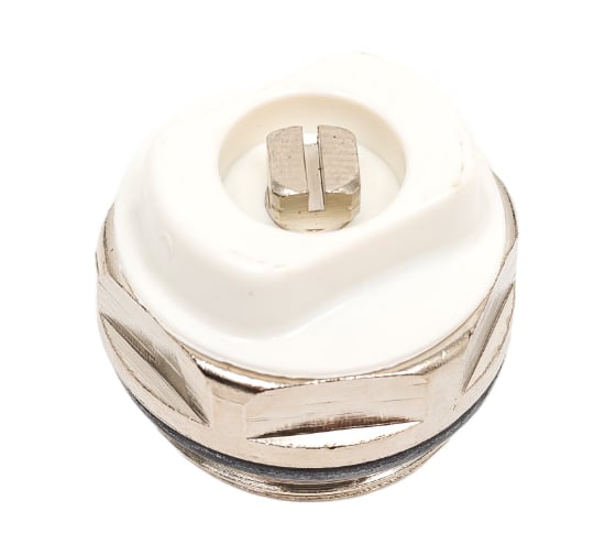 Ручной воздухоотводчик SR Rubinetterie 1/2", никель 0001-1500N000