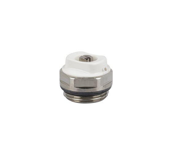 Ручной воздухоотводчик SR Rubinetterie 1/2", никель 0001-1500N000