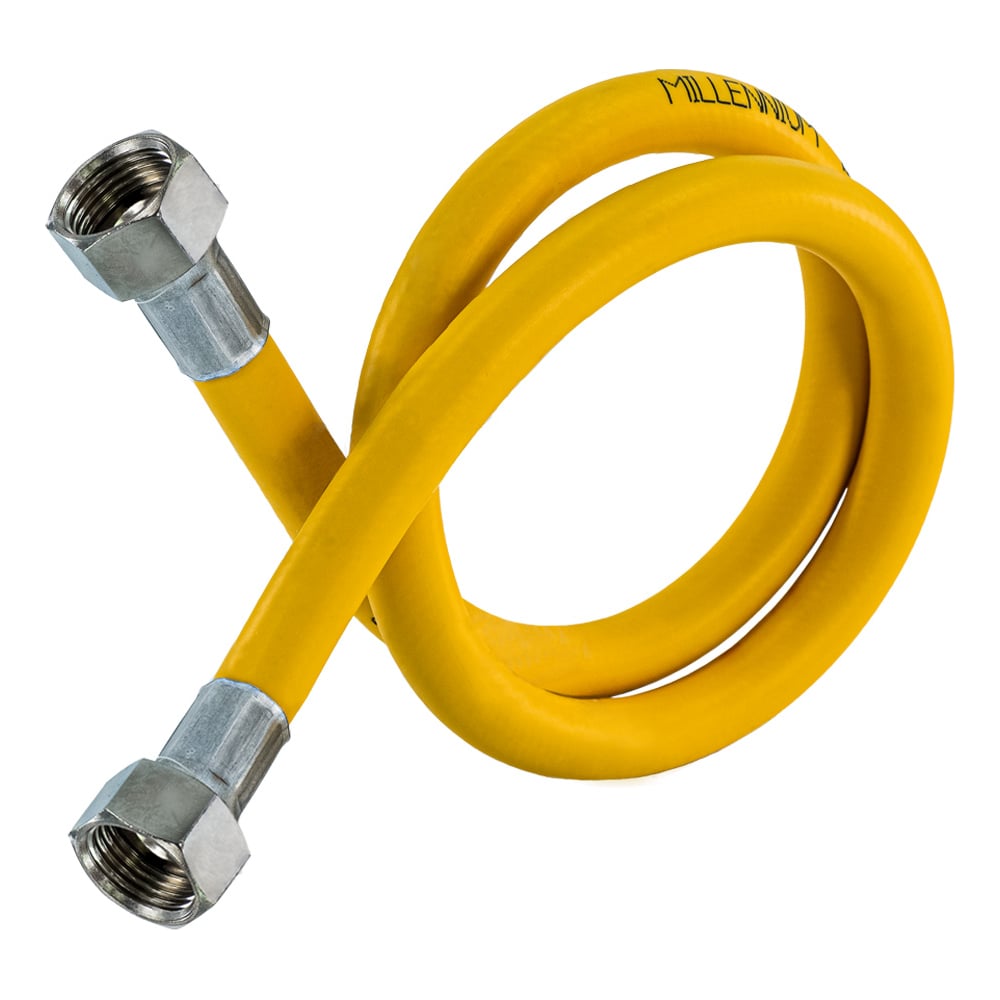 Газовый шланг Millennium подводка для газа из ПВХ 2.5 м, 3/4 гайка ...
