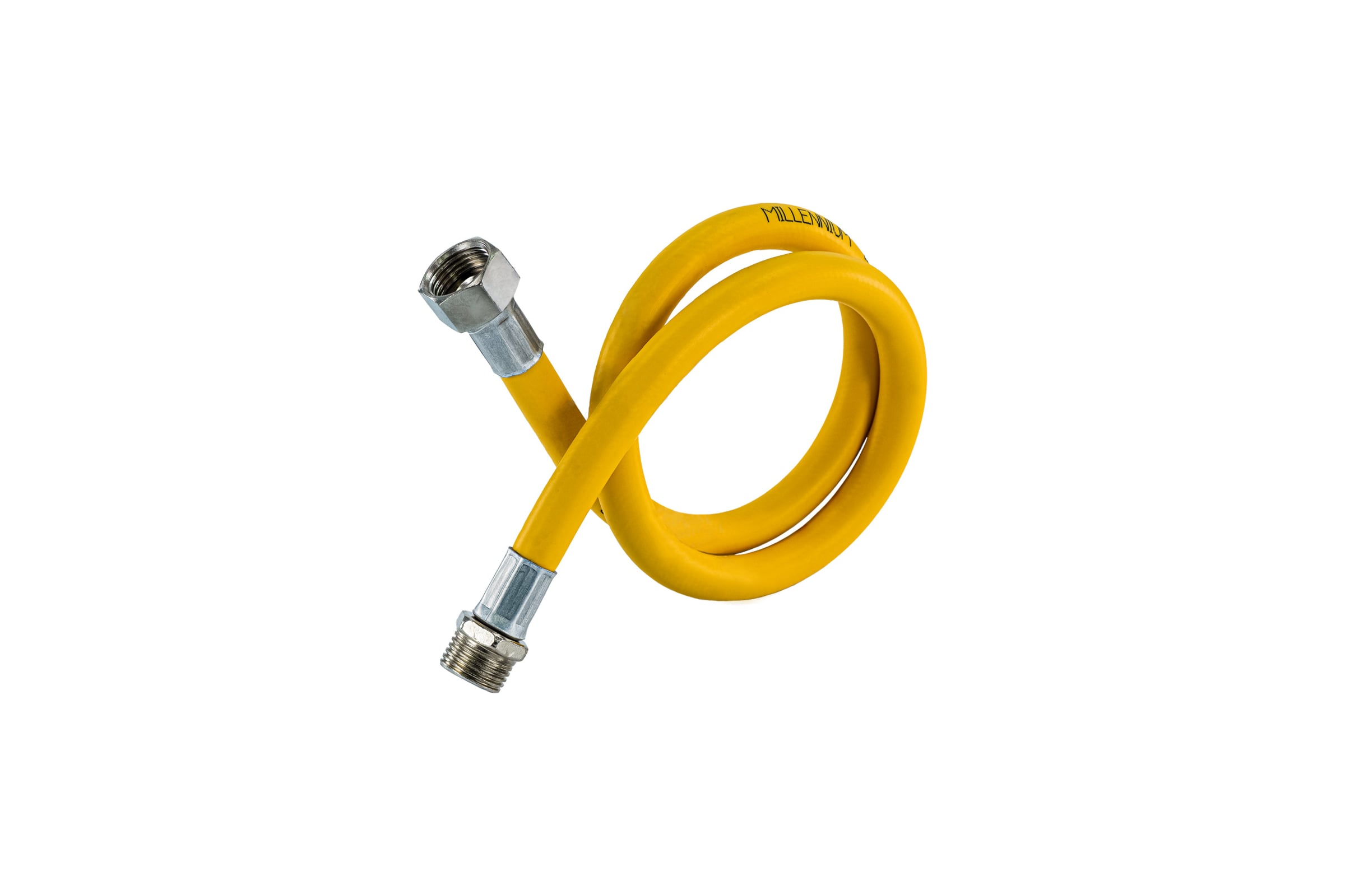 ШланггазовыйПВХMillennium1,5м1/2"гайка/штуцер—гибкаяподводкадляподключениягазовойплитыиводонагревателяPGPM1215