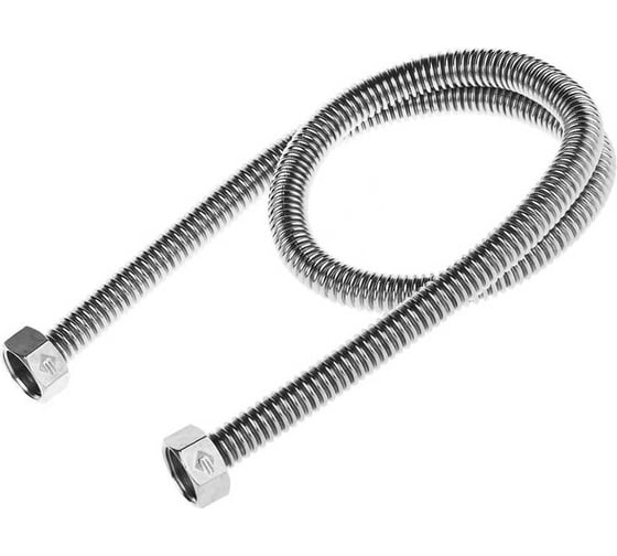 Газовый шланг Millennium подводка для газа, металлическая 1.2 м, 1" гайка/гайка PGSF10120