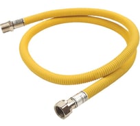 Шланг газовый металлический в оплётке 0,6 м ½ гайка/штуцер — гибкая подводка из нержавеющей стали для газа Millennium PGOM12060