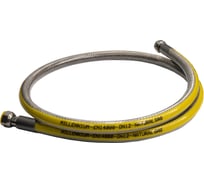 Шланг газовый сильфонный Eurogas Millennium 0,8 м 1/2" гайка/гайка в металлической оплётке — PGEF12080