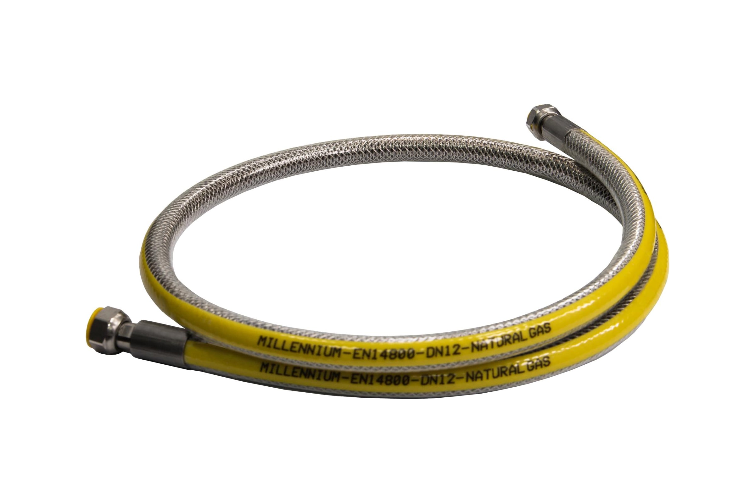 ШланггазовыйсильфонныйEurogasMillennium0,8м1/2"гайка/гайкавметаллическойоплётке—PGEF12080