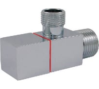 Кран SCHLOSSER хром серии Square DN 15 1/2GZx3/8GZ 606000053