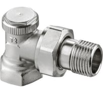 Радиаторный запорно-регулирующий клапан Heimeier Regutec F, DN20 3/4", угловой 0331-03.000