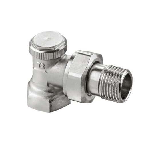 Радиаторный запорно-регулирующий клапан Heimeier Regutec F, DN20 3/4", угловой 0331-03.000