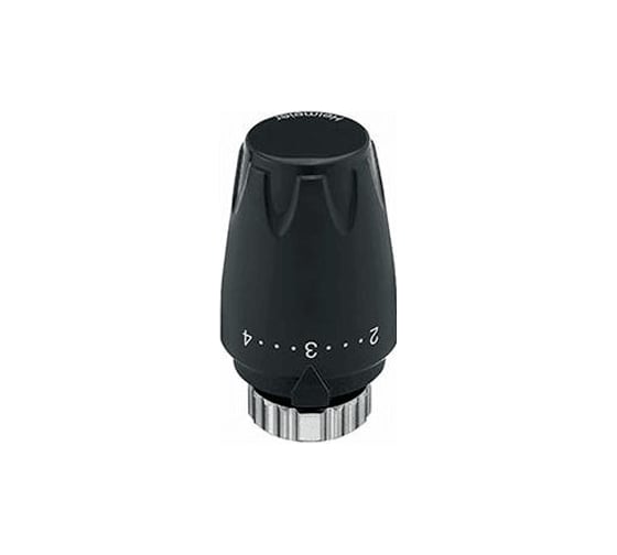 Термостатическая головка Heimeier DX, 6-28 C, настройки 1-5, черная 6700-00.507