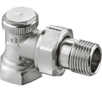 Радиаторный запорно-регулирующий клапан Heimeier REGUTEC F, G 3/4"x R 1/2", угловой 0333-02.000