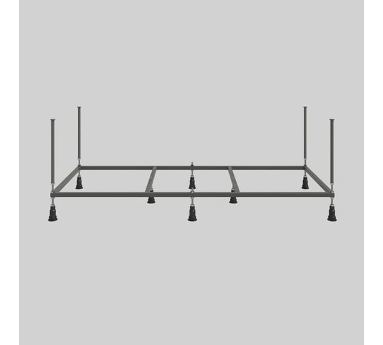 Каркас для ванны Corpa Nera Siena 150 см, усиленный, на 6 опорах CN05T054150