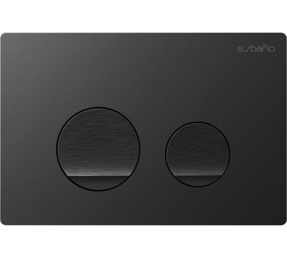 Клавиша для инсталляции Esbano SLIM-37MB матовый черный ESINSLM37MB 1