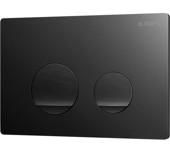 Клавиша для инсталляции Esbano SLIM-37MB матовый черный ESINSLM37MB