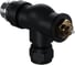 Набор термостатический осевой Royal Thermo Design Pro 15мм М30x1.5, черный НС-1646644 1