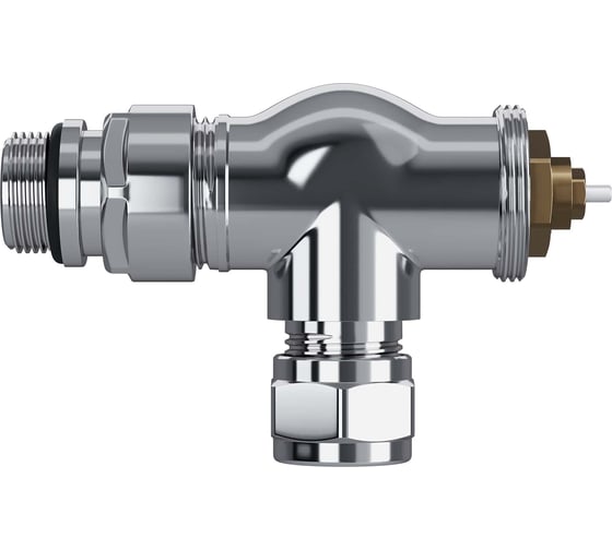Набор термостатический осевой Royal Thermo Design Pro 15мм М30x1.5, хром НС-1646643