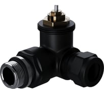 Набор термостатический трехосевой Royal Thermo Design Pro 15мм М30x1.5, черный НС-1646647