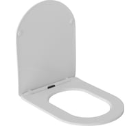 Сиденье для унитаза WAVE MERIDIAN дюропласт, микролифт, белый глянец 551758