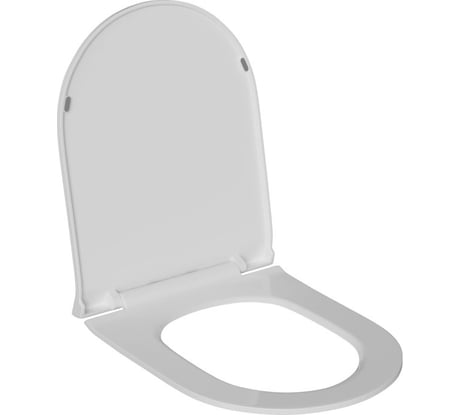 Сиденье для унитаза WAVE STAR полипропилен, микролифт, белый глянец 552989