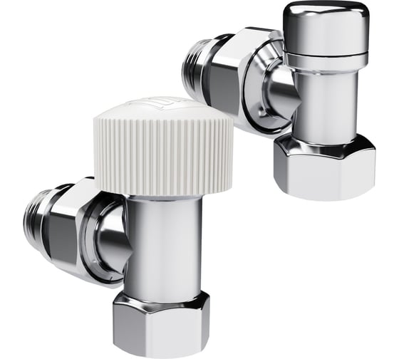Набор термостатический угловой Royal Thermo Design 1/2М30x1.5, хром НС-1640380