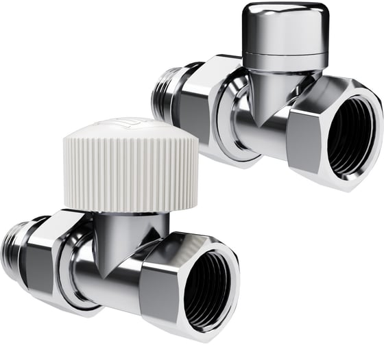 Набор термостатический прямой Royal Thermo Design 1/2М30x1.5, хром НС-1640377