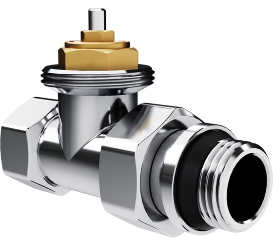 Набор термостатический прямой Royal Thermo Design 1/2М30x1.5, хром НС-1640377