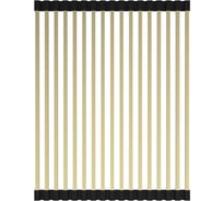 Ролл-мат LEMARK универсальный, для моек из нержавеющей стали с глубиной чаши до 420 мм, светлое золото 9958168