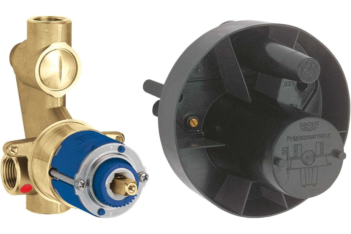 Встраиваемая часть смесителя для ванны и душа GROHE однорычажный ...