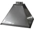 Вытяжной зонт Вентека прямоугольного сечения тип 1 - 1000x500-500/260x260/Ф160-80 Рулон оц.(08ПС)0.70 _ш20у95/-_ 19-7990000001684 1