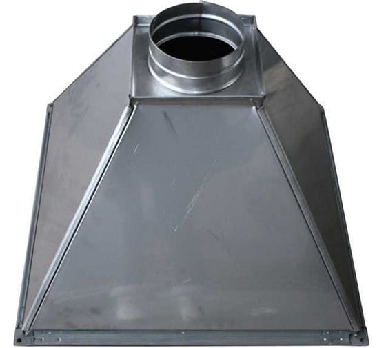 Вытяжной зонт Вентека прямоугольного сечения тип 1 - 1200x600-500/300x300/Ф200-80 Рулон оц.(08ПС)0.70 _ш30у105/-_ 19-7990000001721