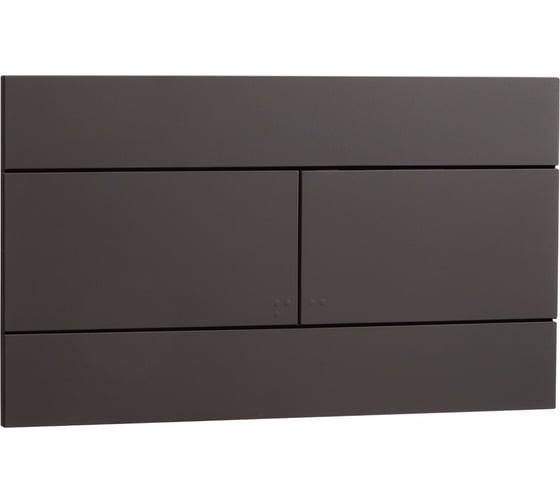 Кнопка для инсталляций Ideal Standard Slim механическая, черный глянец VV659055 023-4059