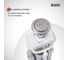 Арматура водосливная IDDIS 2-ур, нижний подвод, тип А, Оптима Хоум (Optima Home), , OPH2NA0i35 5