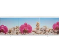 Экран под ванну DM PLAST ЛЮКС орхидея, 1.48, пластиковая рама d15_5dm