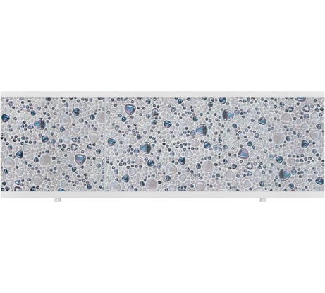 Экран под ванну DM PLAST жемчуг, 1.48, пластиковая рама dk15_1dm