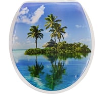 Сиденье для унитаза Аквалиния Остров SK-06015