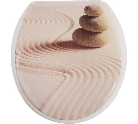 Сиденье для унитаза Аквалиния Песок RY3056