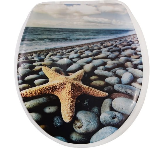 Сиденье для унитаза Аквалиния Морская звезда SK-06017 1