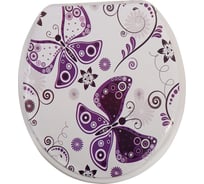 Сиденье для унитаза Аквалиния Бабочки SK-06218