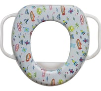 Детское сиденье Аквалиния с белыми ручками Космос KY511-C