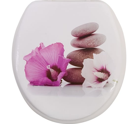 Сиденье для унитаза Аквалиния Орхидея SK-06244 1