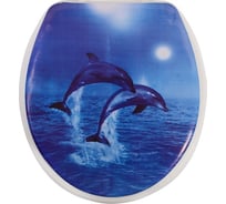 Сиденье для унитаза Аквалиния Морские акробаты SK-06048