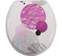 Сиденье для унитаза Аквалиния Паутинка SK-06242