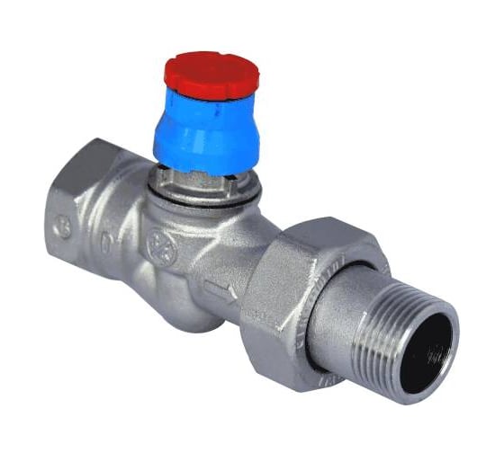 Клапан термостатический Giacomini Ду20, Ру10, ВР, прямой R402DX004 022-0145 1
