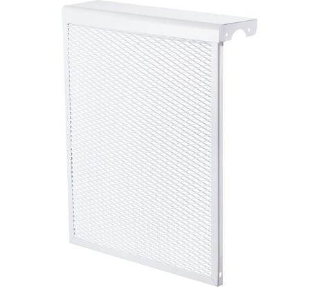 Экран на чугунную батарею Лидер Классик 4х секционный 39х15х61 см белый 15104