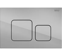 Кнопка смыва Bauedge BAU Soul для инсталляции, хром Q00016