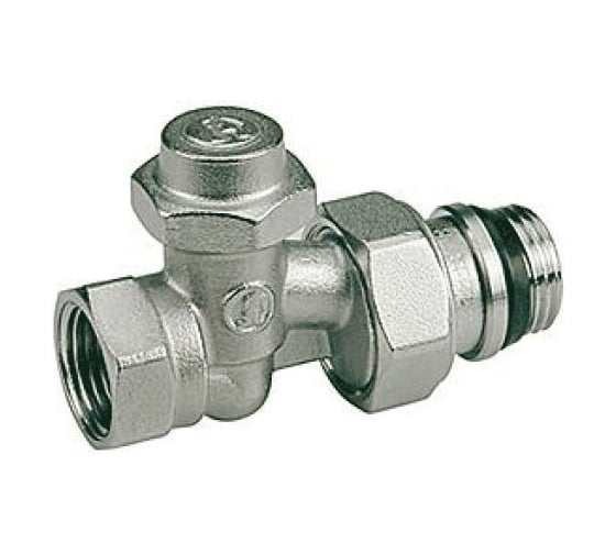 Клапан запорный Giacomini Ду20 Ру16 ВР прямой R715x034 007-6710