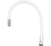 Излив для кухни Doron гибкий силиконовый, белый D55-WHITE (1/50) 016375