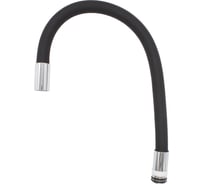 Излив для кухни Doron гибкий силиконовый, черный D55-BLACK (1/50) 016313